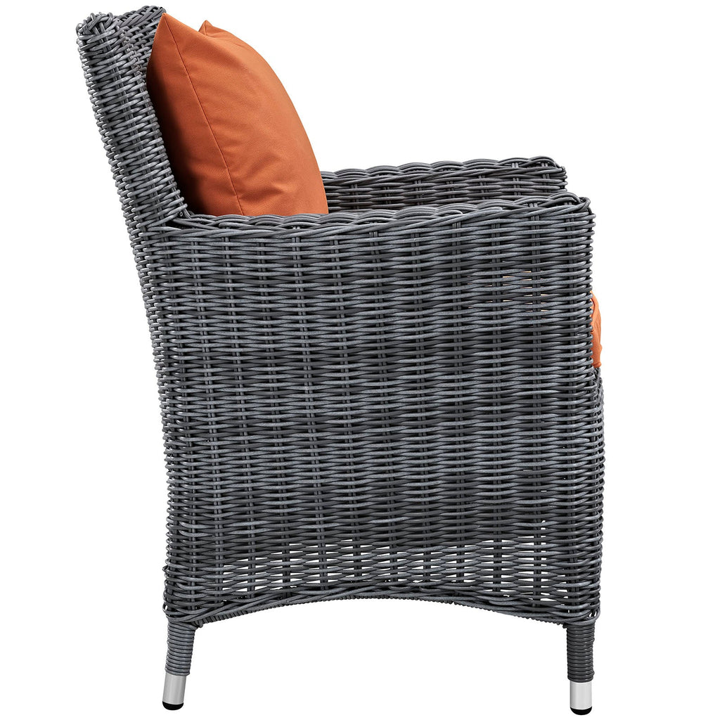 Summon 11 Piece Outdoor Patio Sunbrella¨ Dining Set by Modway