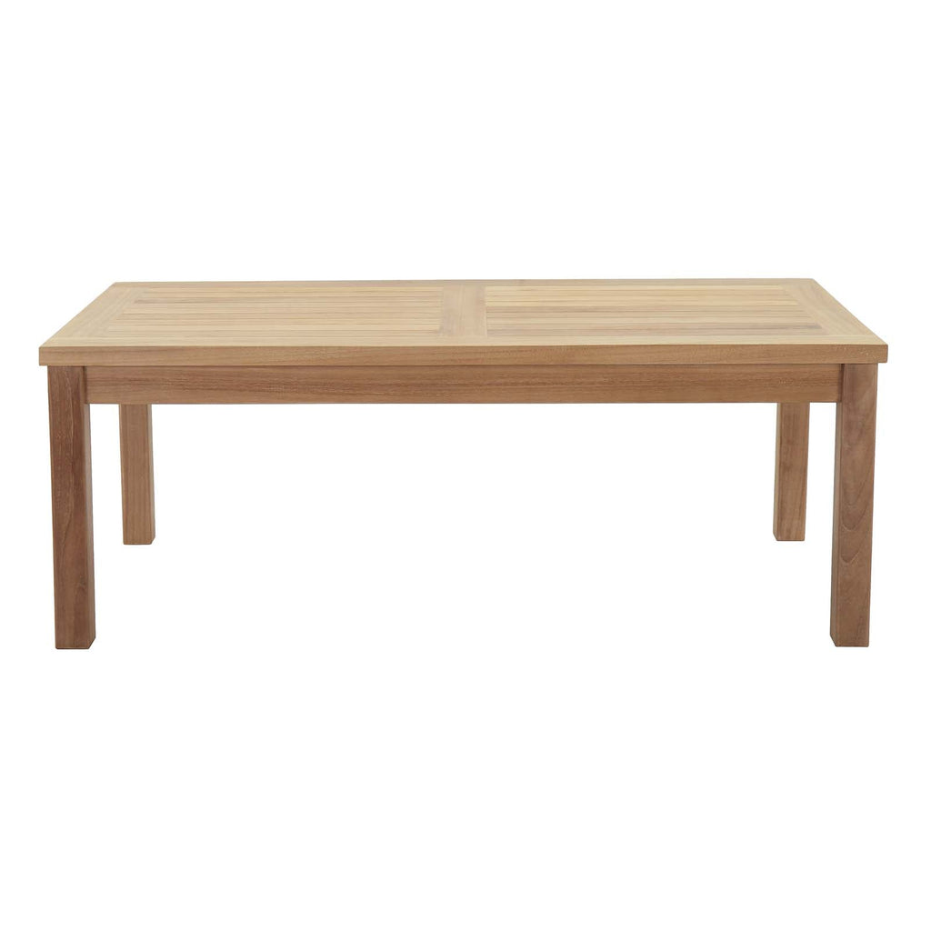 Marina 4 Piece Outdoor Patio Teak Set by Modway