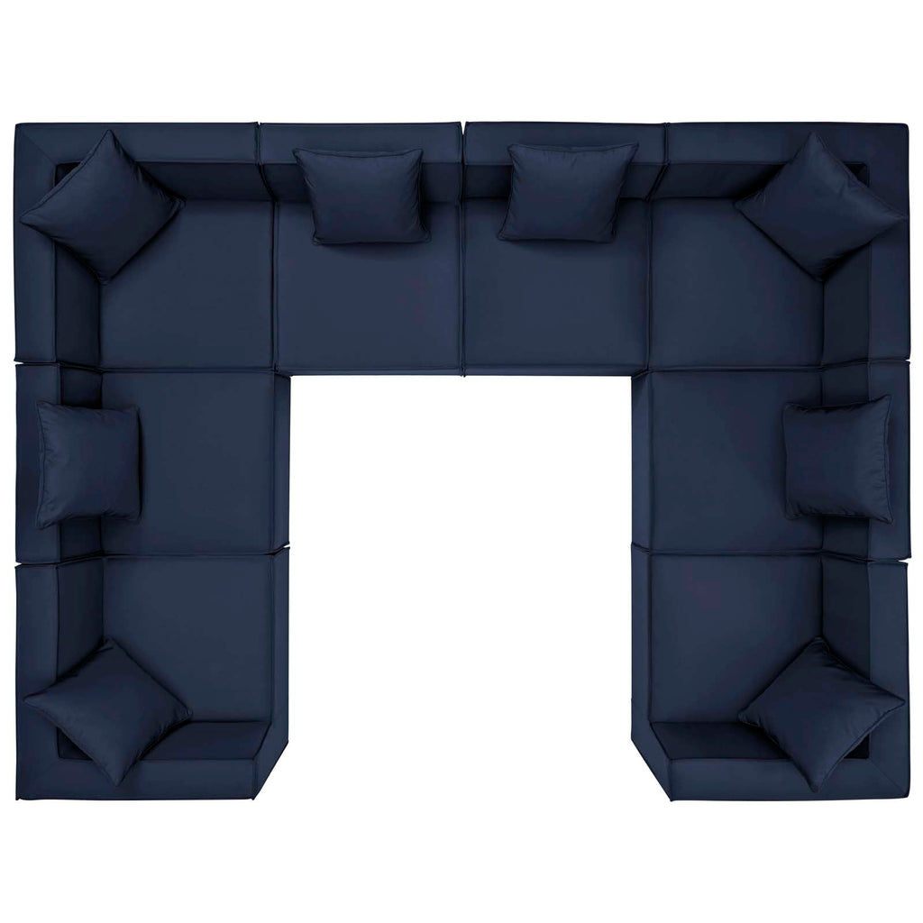 Saybrook 8-Piece Outdoor Patio Upholstered Sectional Sofa by Modway
