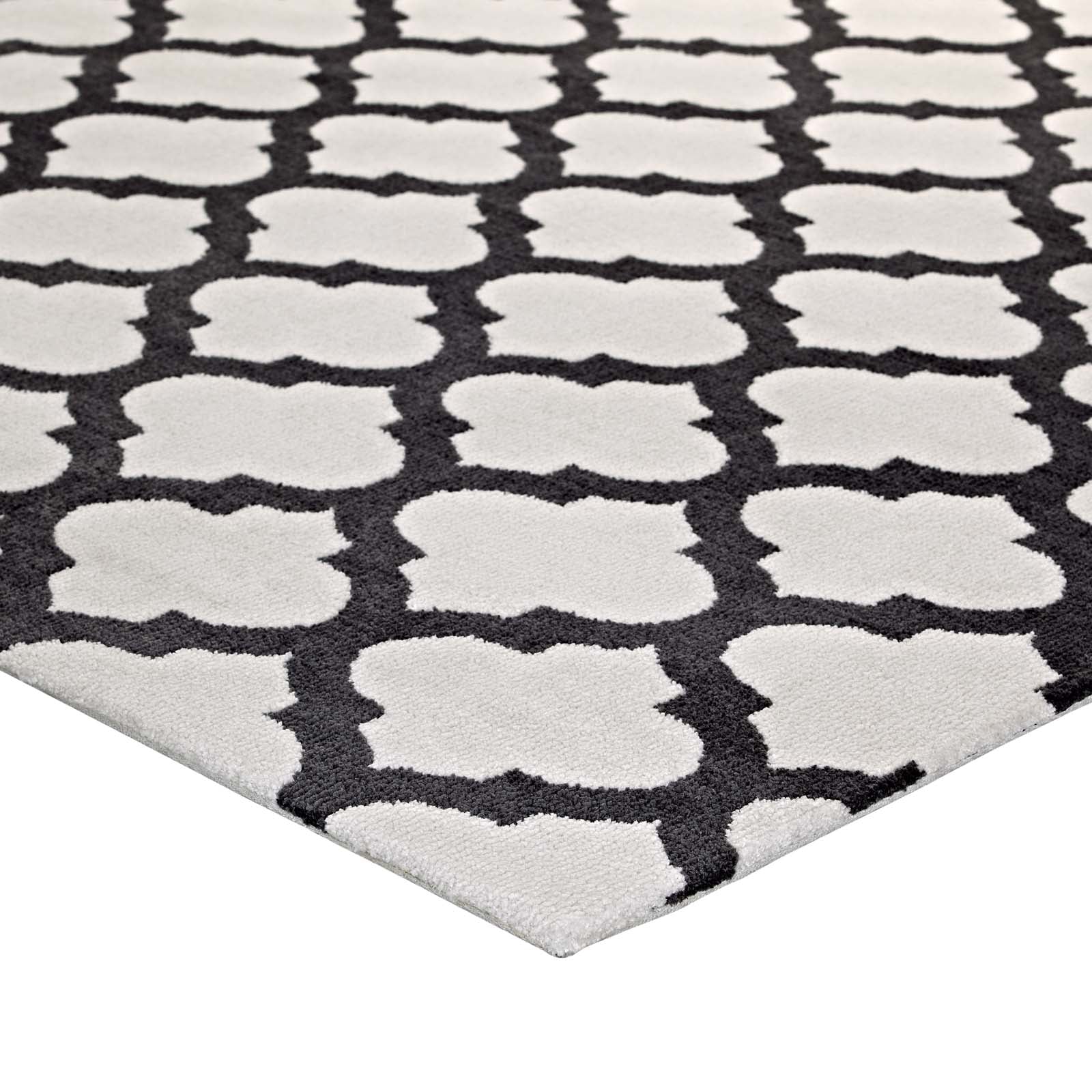 Lida Moroccan Trellis 5x8 Area Rug by Modway