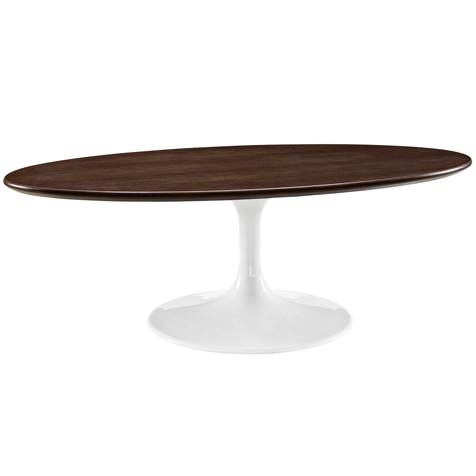 Lippa 48" Oval Wood Coffee Table by Modway