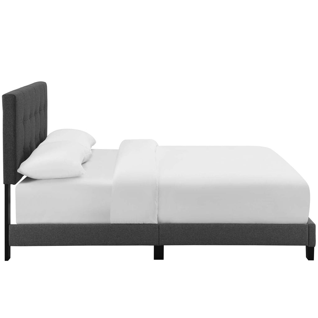 Amira Upholstered Fabric King Bed by Modway