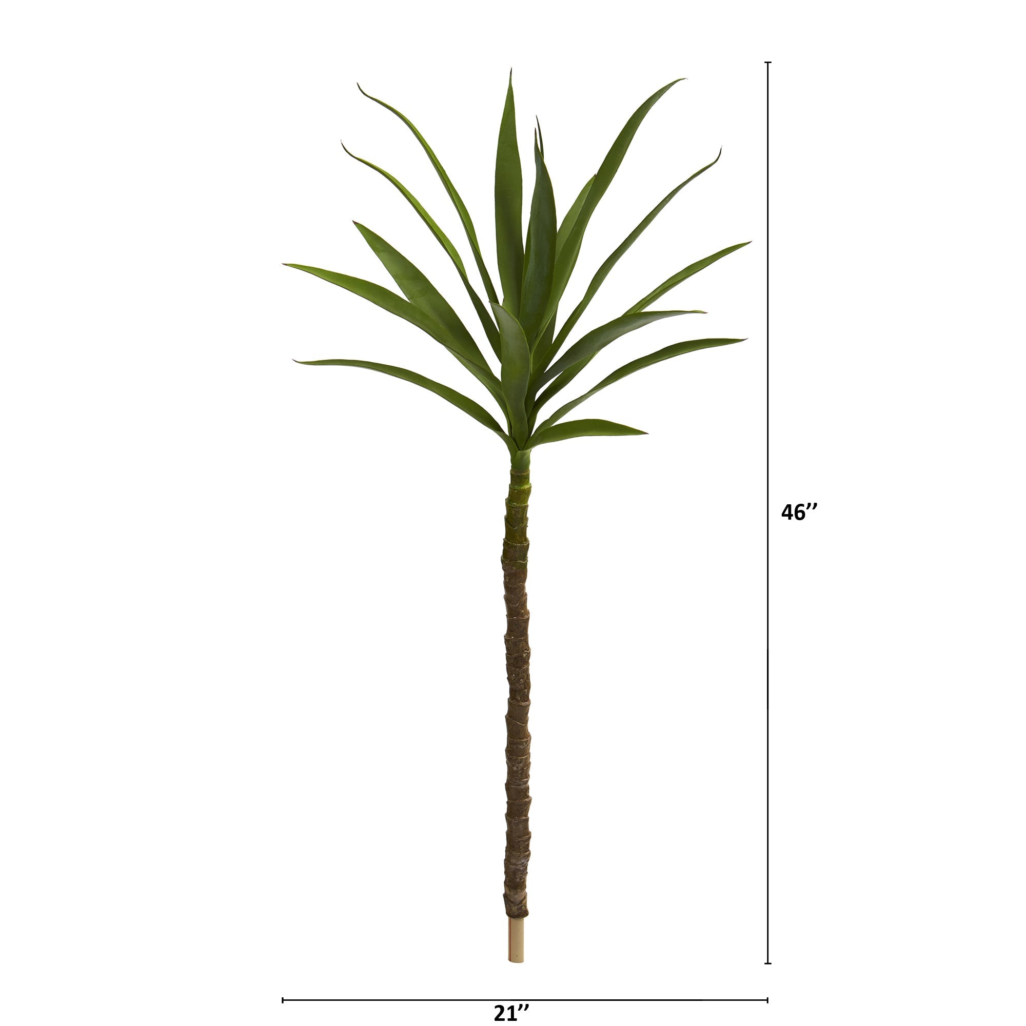 46" Yucca Head Artificial Plant (Set of 2)