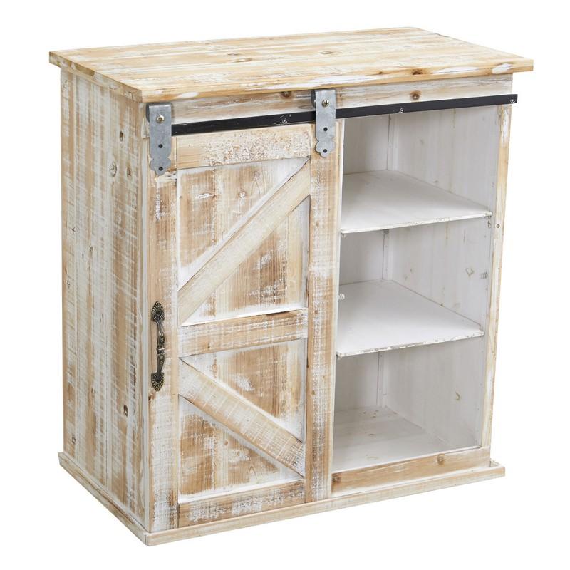 30"  Sliding Barn Door Console