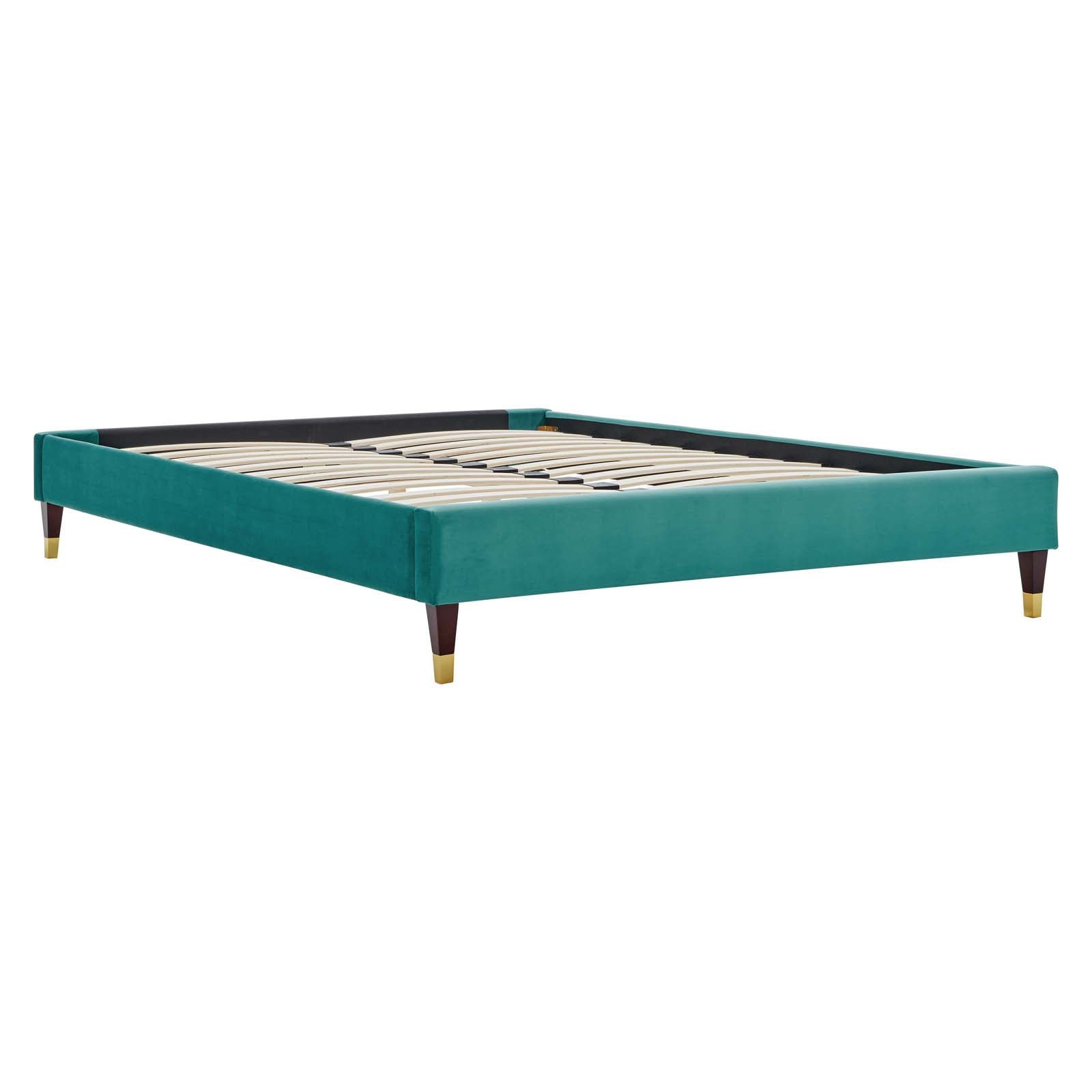 Harlow Performance Velvet Full Platform Bed Frame by Modway