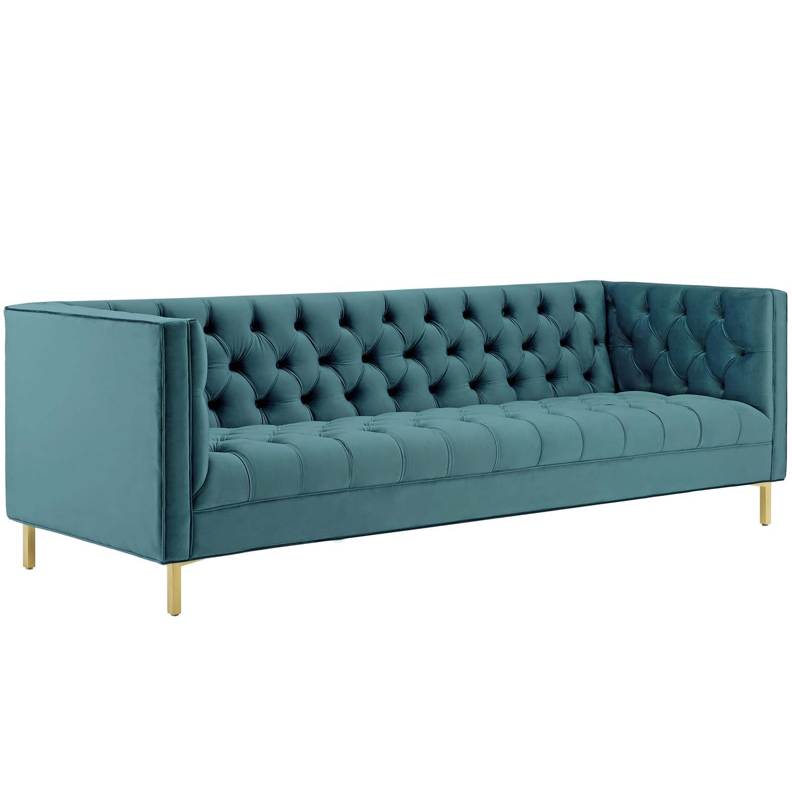 Delight Tufted Button Performance Velvet Sofa by Modway