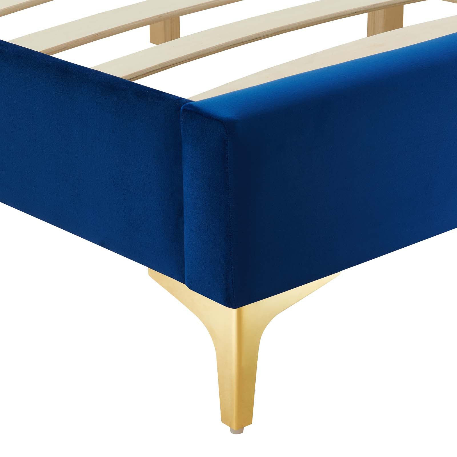Sutton Performance Velvet Queen Bed Frame by Modway