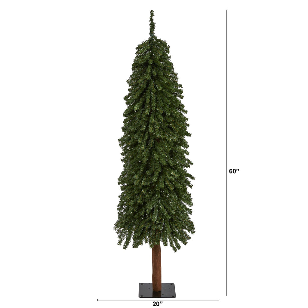 5' Grand Alpine Artificial Christmas Tree with 469 Bendable Branches