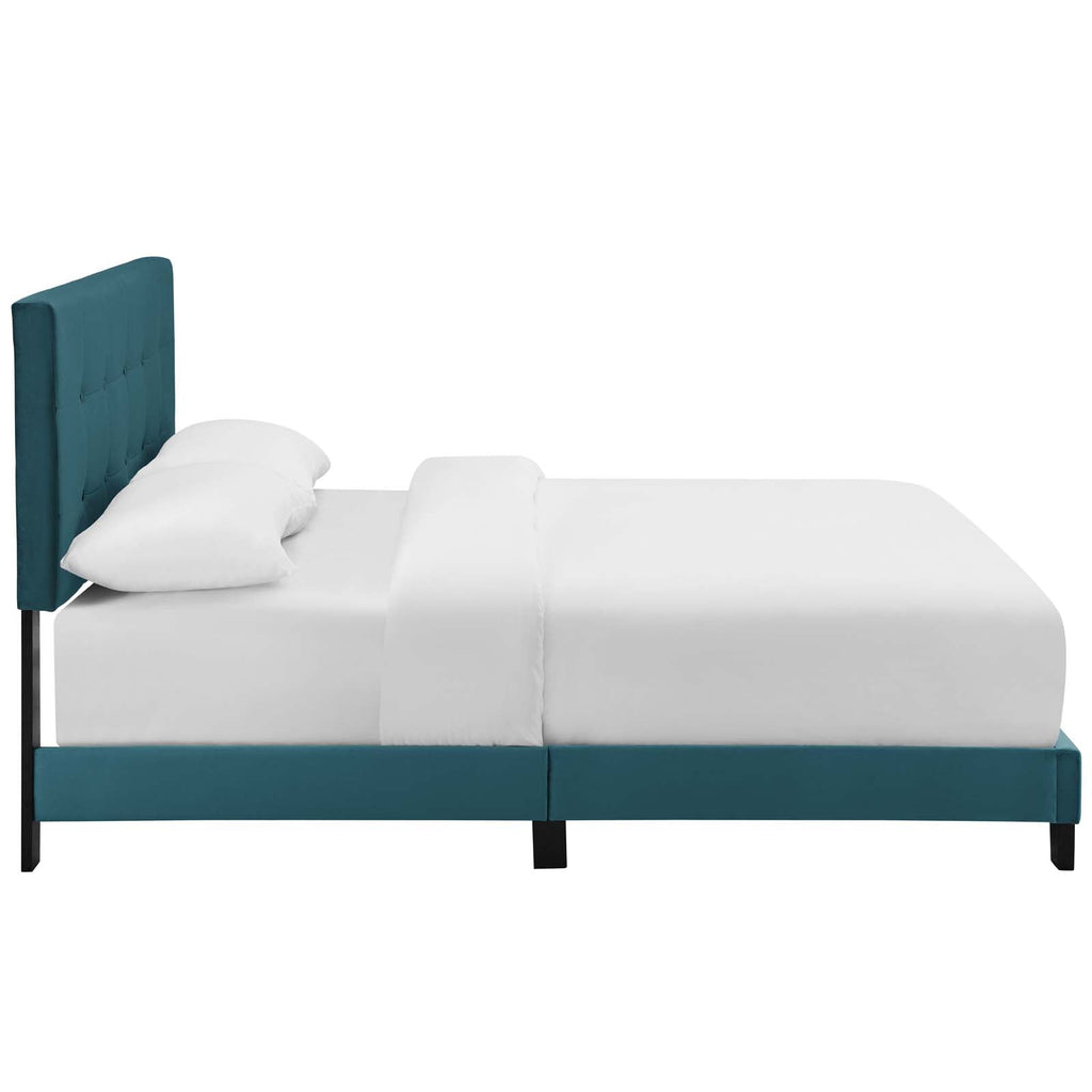 Amira Performance Velvet Full Bed by Modway