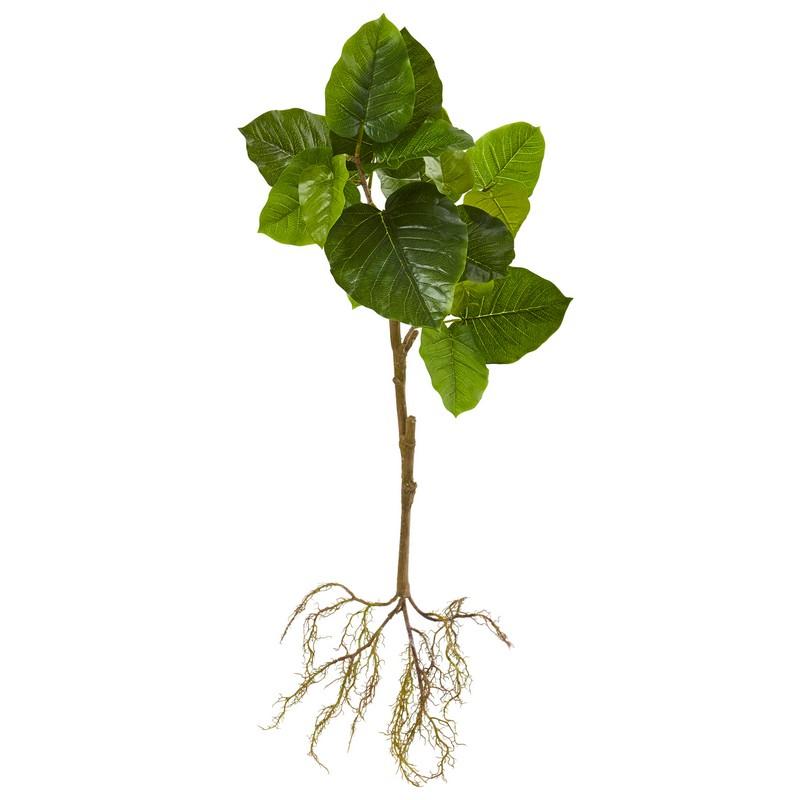 39"  Foliage Artificial Branch with Intricate Roots System (Set of 2)