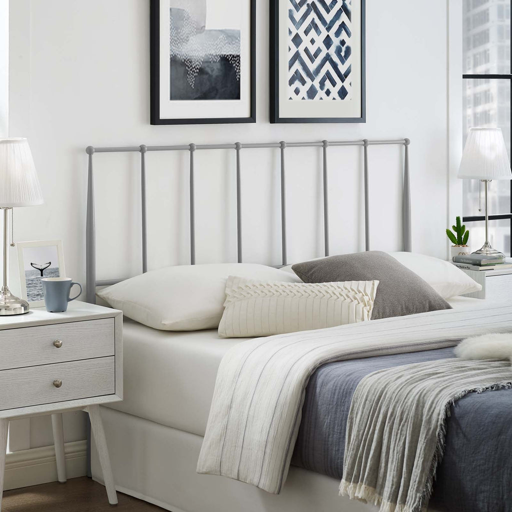 Kiana Metal Stainless Steel Full Headboard by Modway