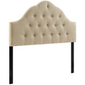 Sovereign Upholstered Fabric Queen Headboard by Modway