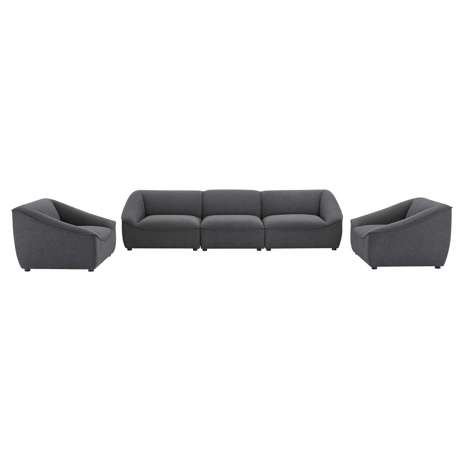 Comprise 5-Piece Living Room Set by Modway