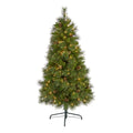 5' Golden Tip Washington Pine Artificial Christmas Tree with 150 Clear Lights