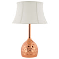 Dimple Rose Gold Table Lamp by Modway