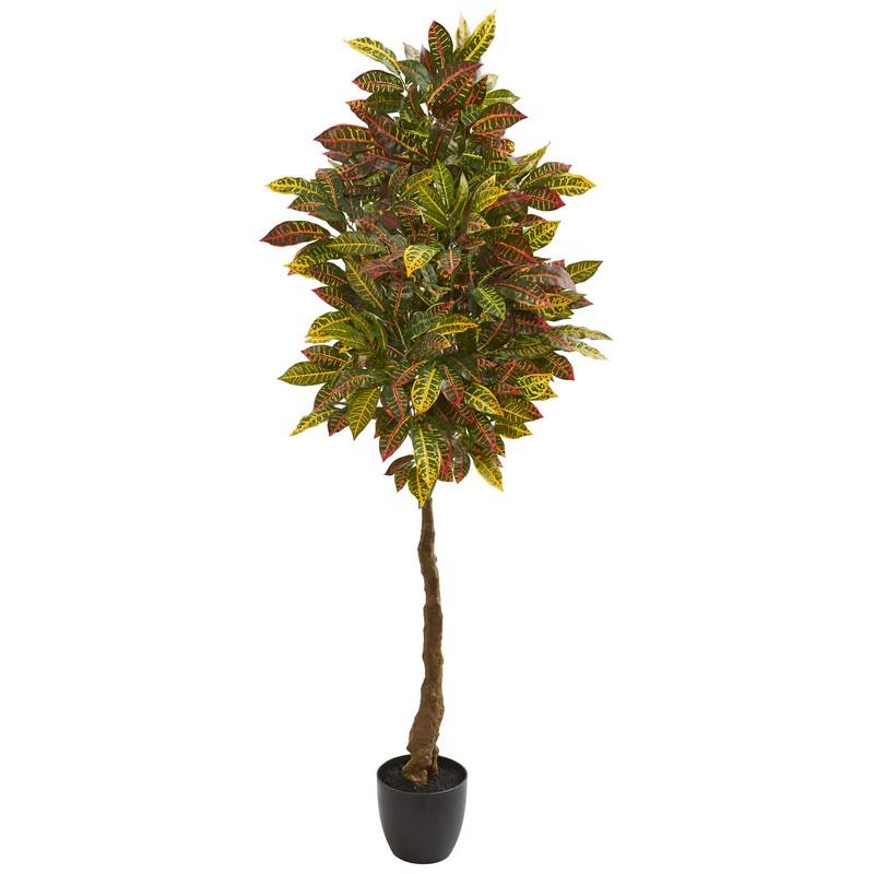 5' Croton Artificial Tree