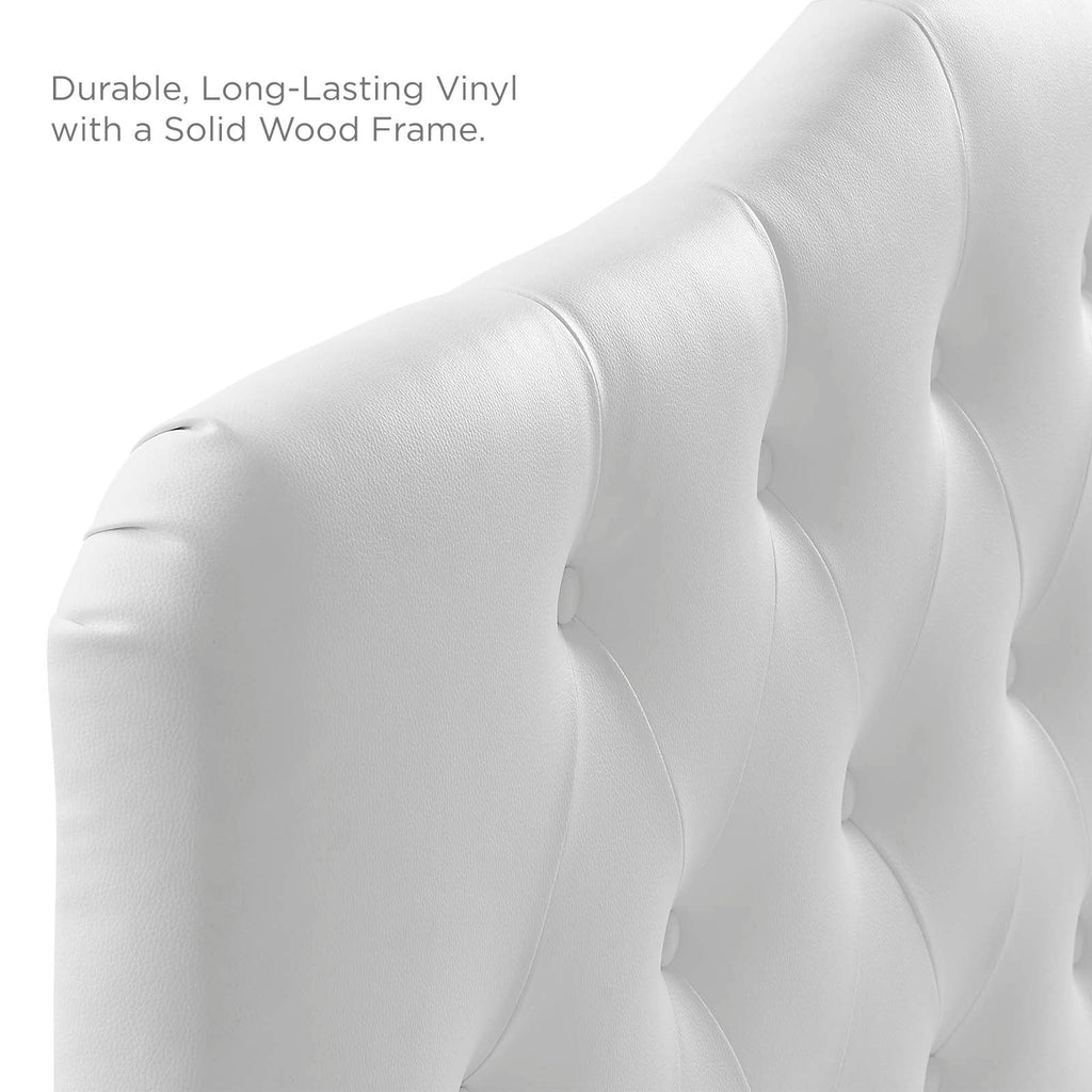 Annabel Upholstered Vinyl Full Headboard by Modway