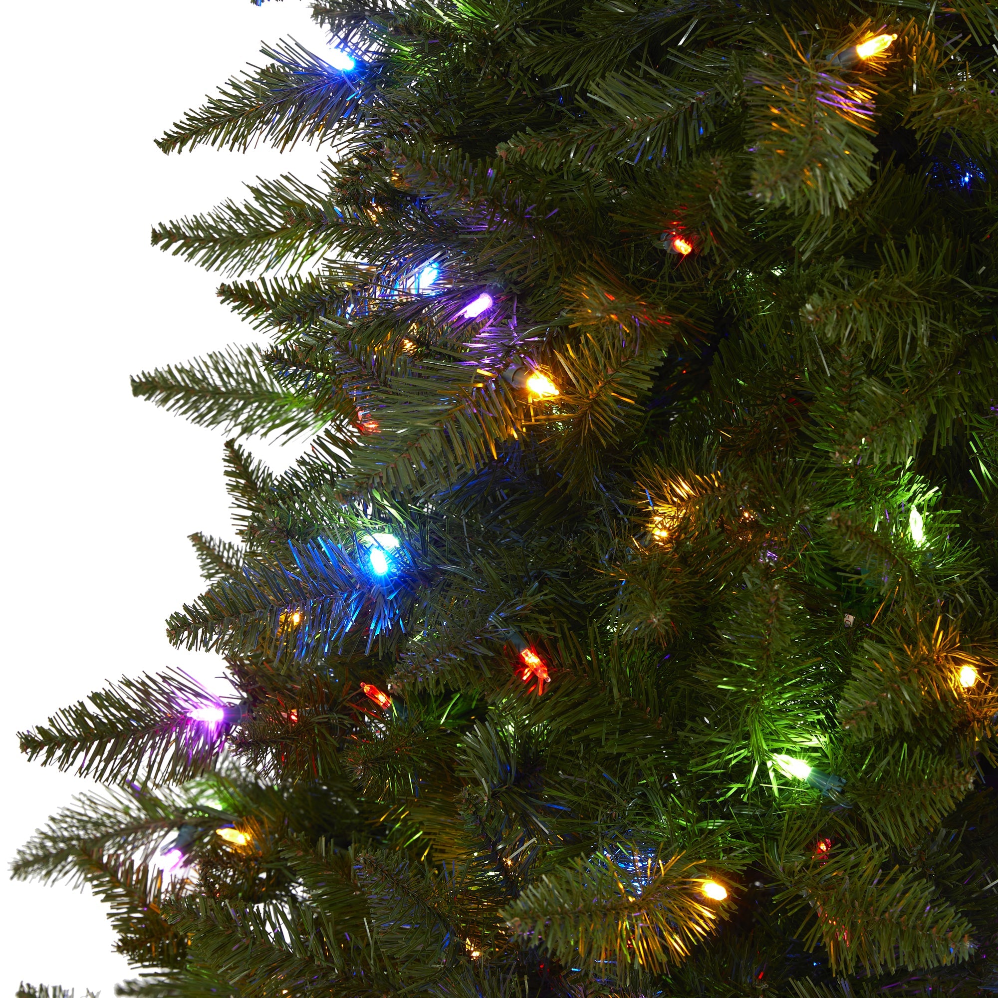 6.5' Vermont Spruce Artificial Christmas Tree with 450 Color Changing Lights