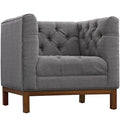 Panache Upholstered Fabric Armchair by Modway