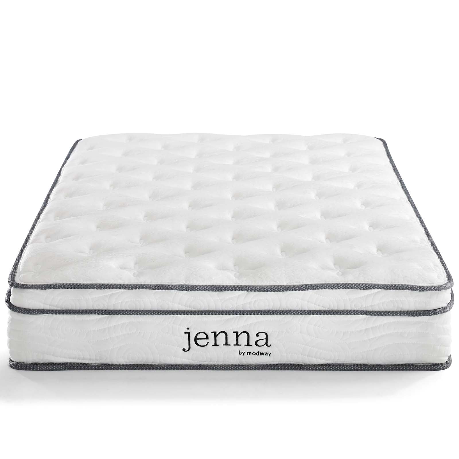 Jenna 8" Innerspring and Foam Twin Mattress by Modway