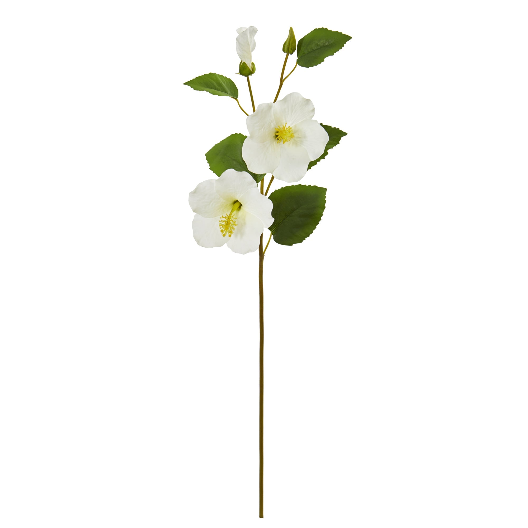 28" Hibiscus Artificial Flower (Set of 12)
