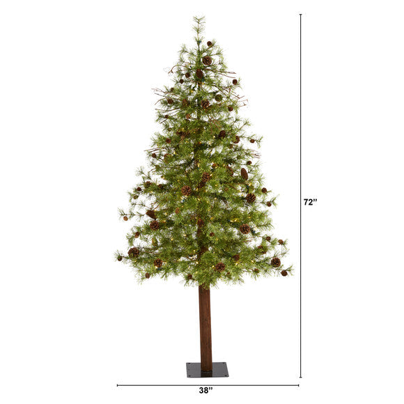 6' Wyoming Alpine Artificial Christmas Tree