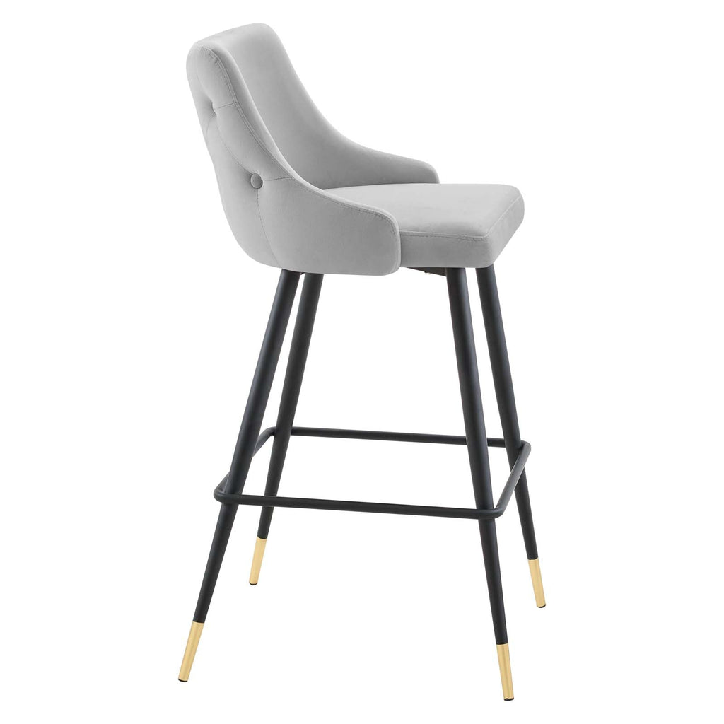Adorn Performance Velvet Bar Stool by Modway