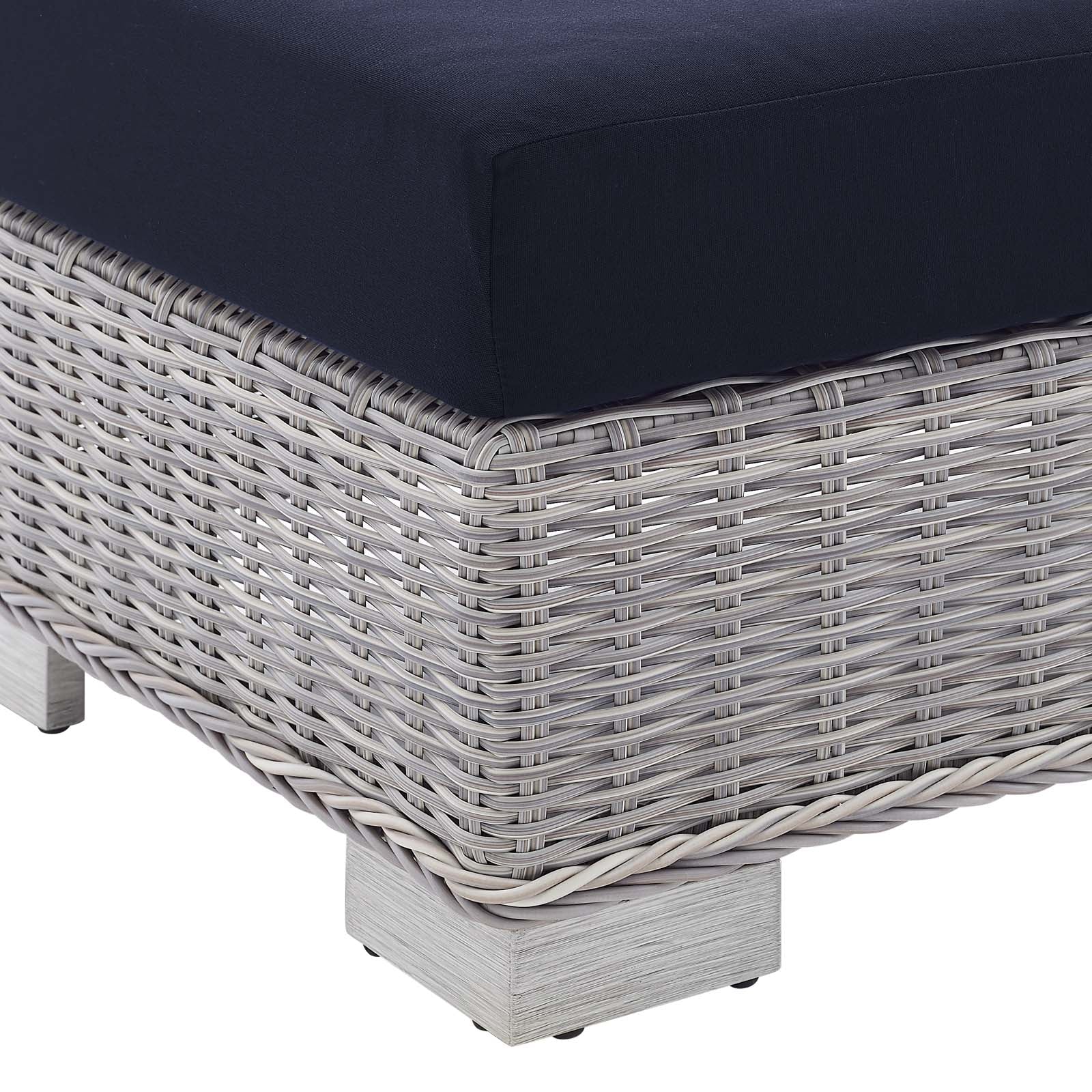Conway Sunbrella¨ Outdoor Patio Wicker Rattan Armless Chair by Modway