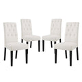 Confer Fabric Dining Side Chair Set of 4 by Modway