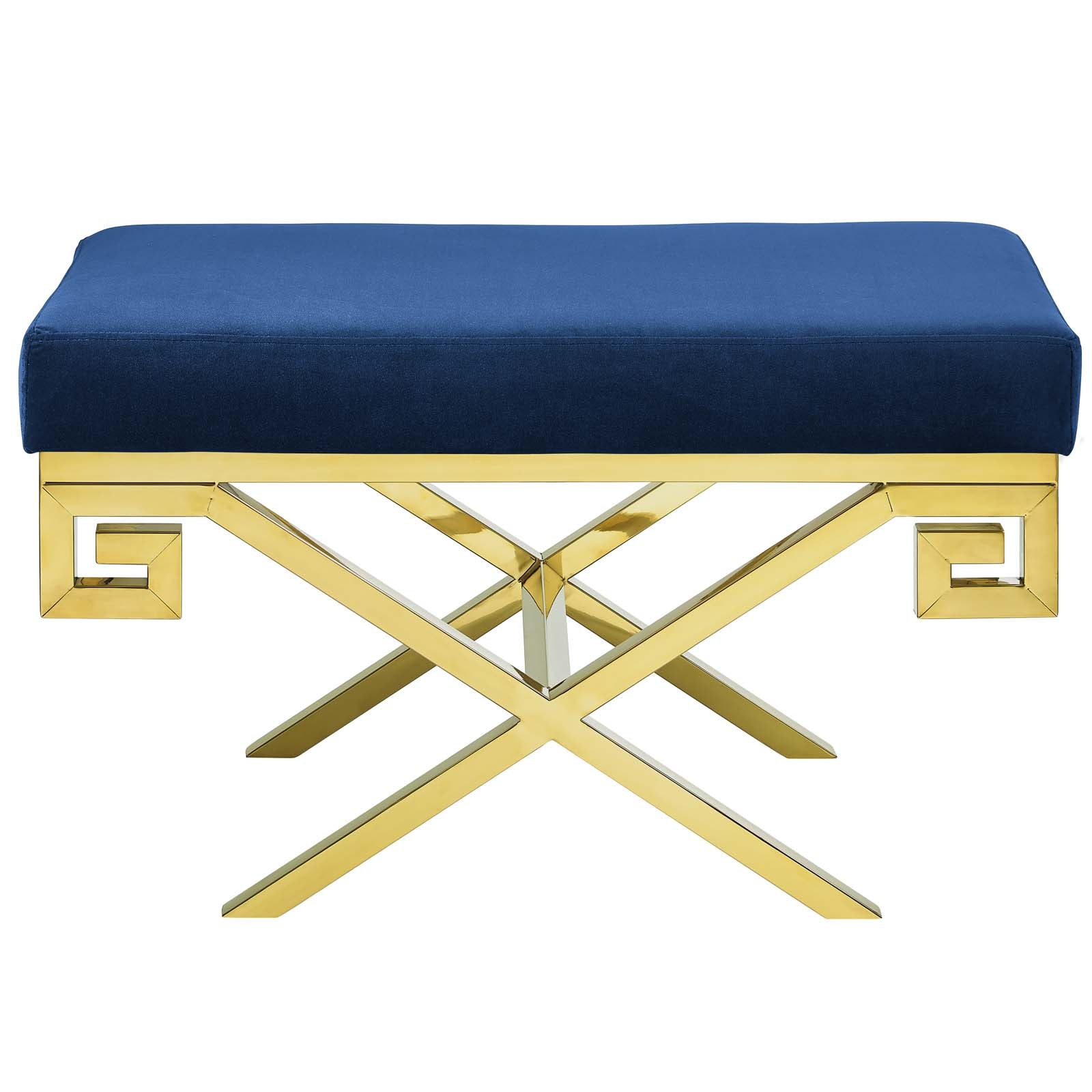 Rove Velvet Performance Velvet Bench by Modway