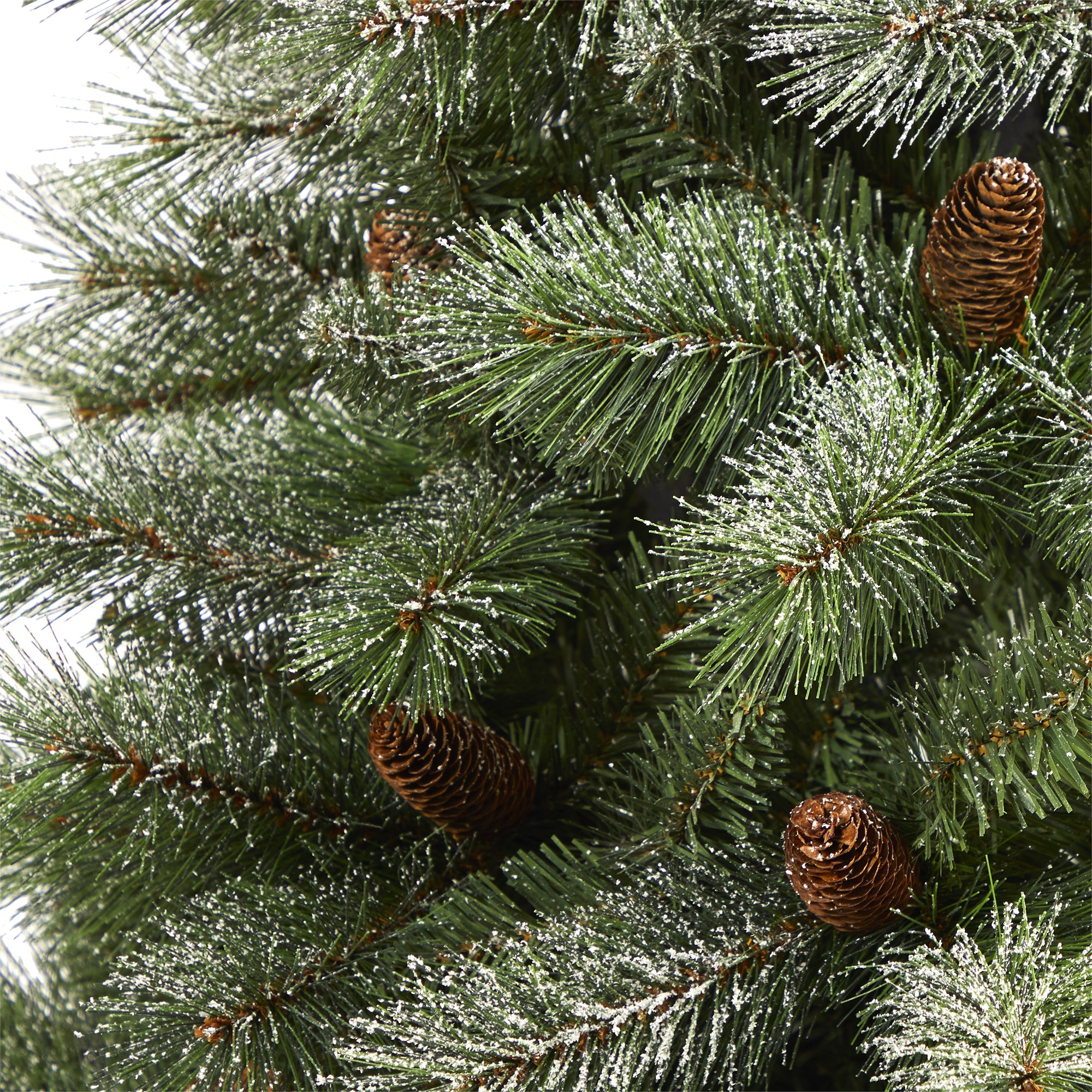 6' Snowed French Alps Mountain Pine Artificial Christmas Tree