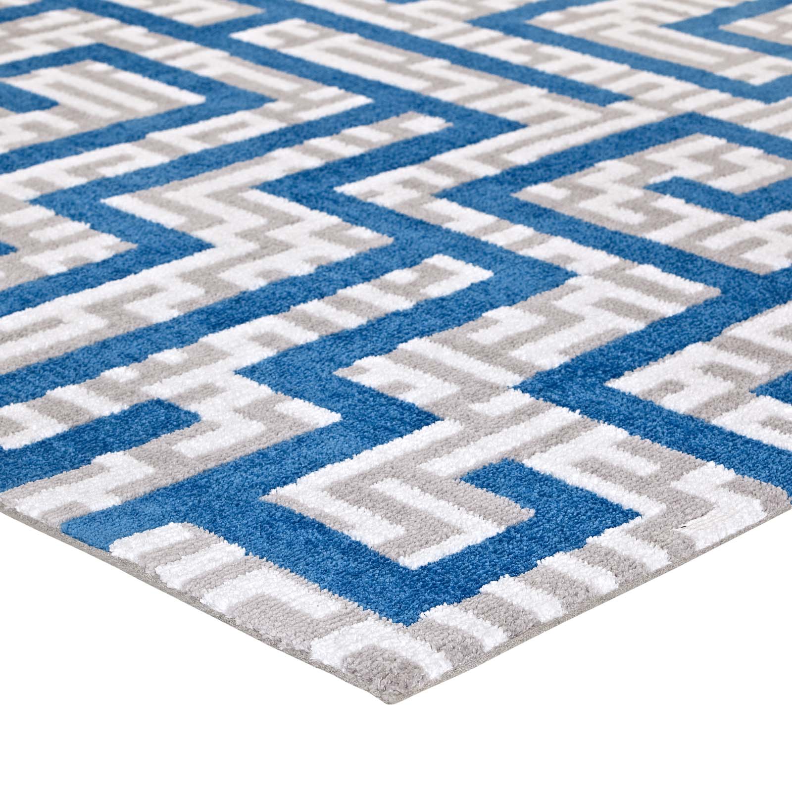 Nahia Geometric Maze 5x8 Area Rug by Modway