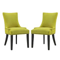 Marquis Fabric Dining Side Chair Set of 2 by Modway