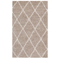 Toryn Diamond Lattice 5x8 Shag Area Rug by Modway