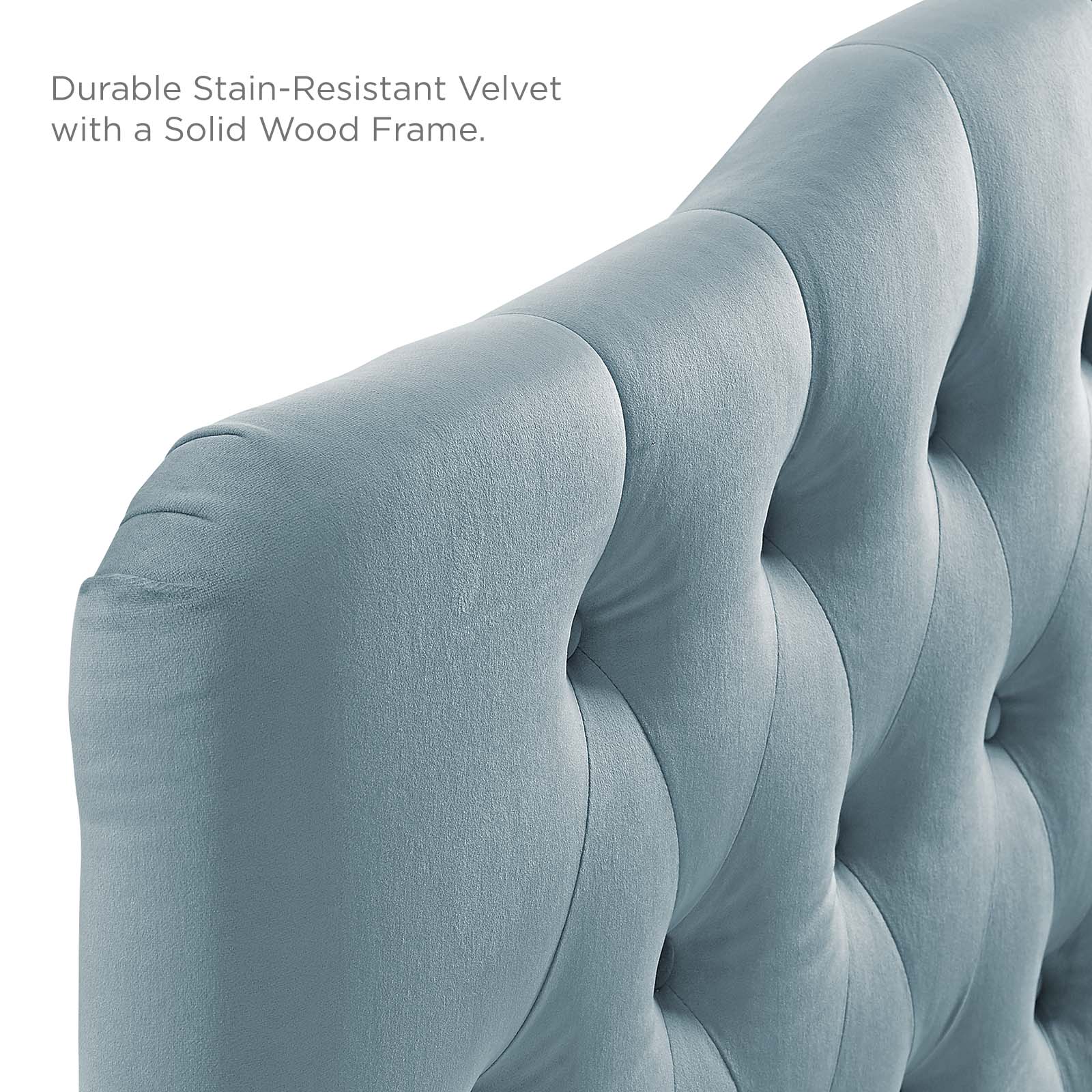 Annabel Diamond Tufted Performance Velvet Queen Headboard by Modway