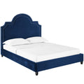 Primrose Performance Velvet Queen Platform Bed by Modway
