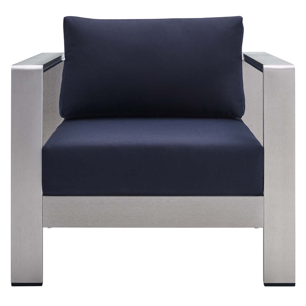 Shore Sunbrella¨ Fabric Aluminum Outdoor Patio Armchair by Modway