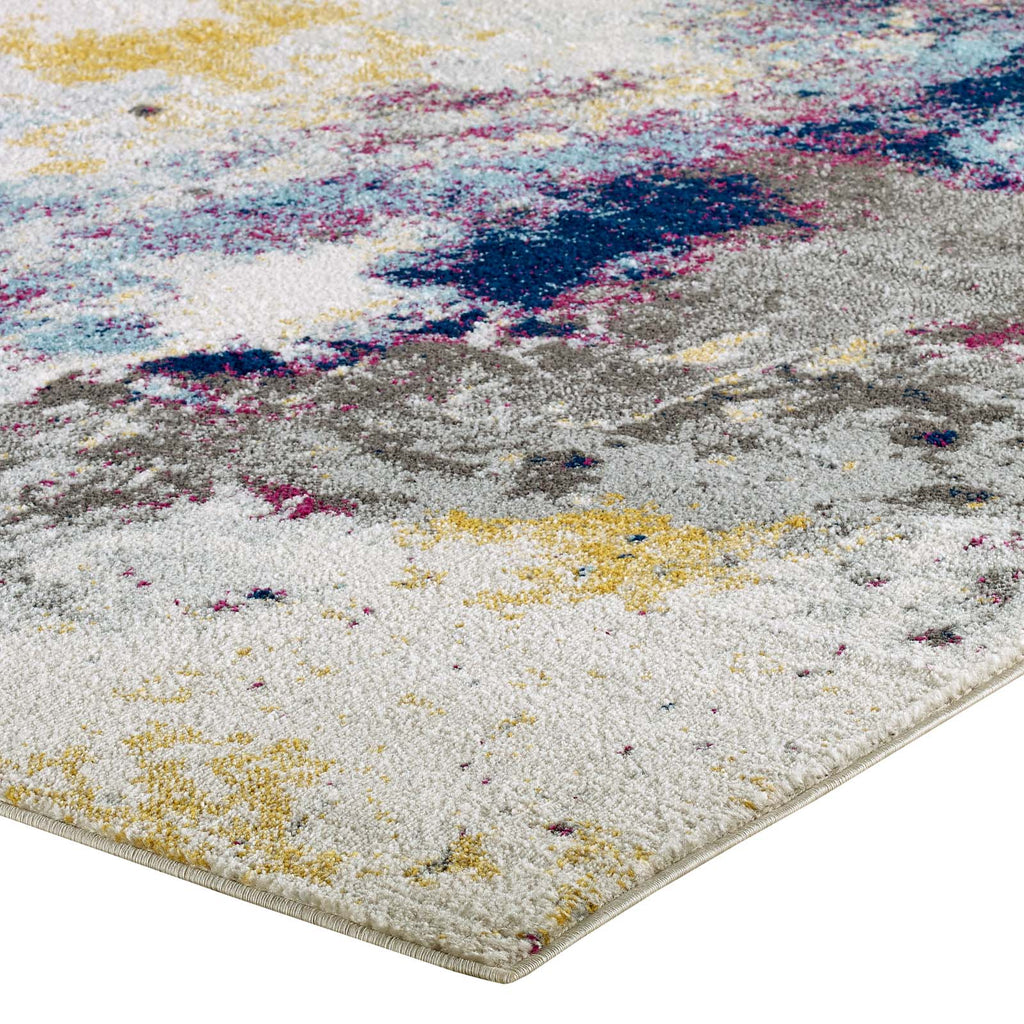 Entourage Adeline Contemporary Modern Abstract 8x10 Area Rug by Modway