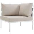 Harmony Outdoor Patio Aluminum Corner Sofa by Modway