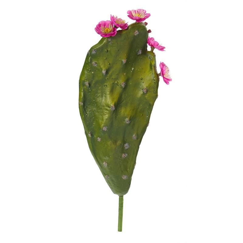 16"  Flowering Cactus Artificial Plant (Set of 6)
