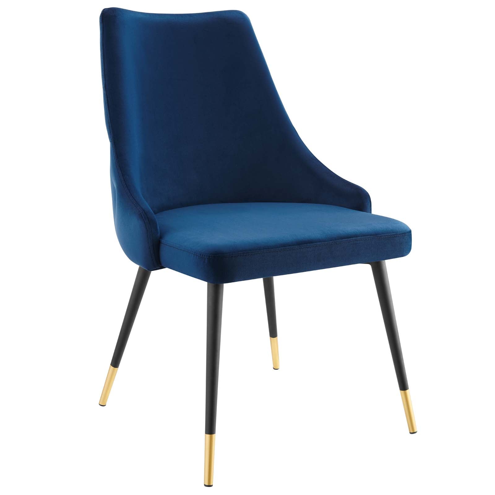 Adorn Performance Velvet Dining Side Chair Set of 2 by Modway