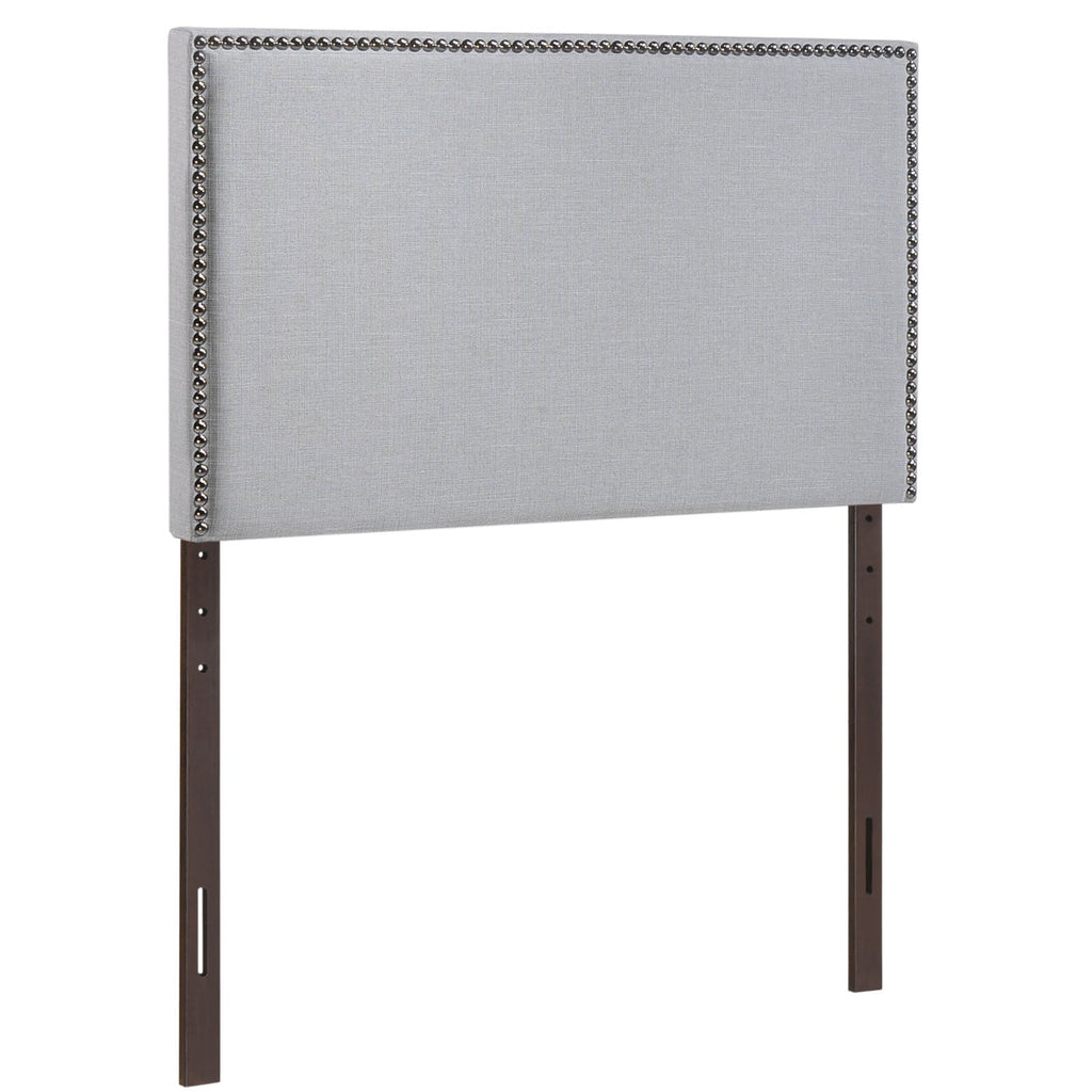 Region Nailhead Upholstered Twin Headboard by Modway