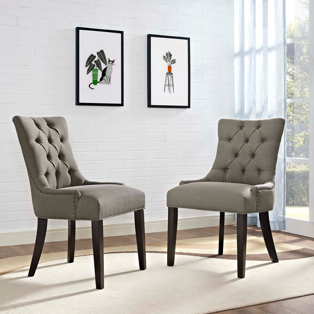 Regent Fabric Dining Side Chair Set of 2 by Modway