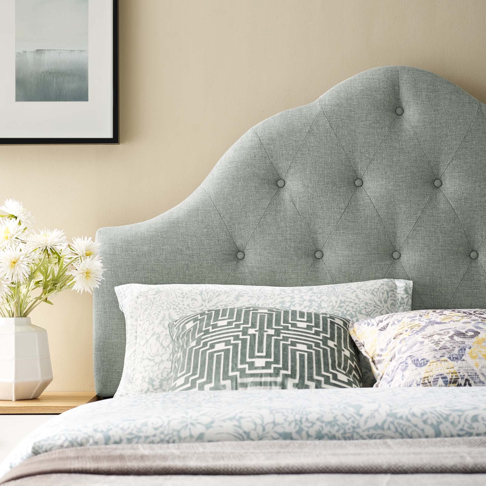 Sovereign Upholstered Fabric Full Headboard by Modway