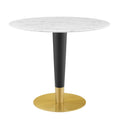 Zinque 36" Artificial Marble Dining Table by Modway