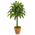 49" Dracaena Artificial Plant In Terra Cotta Planter 9264 By Nearly Natural