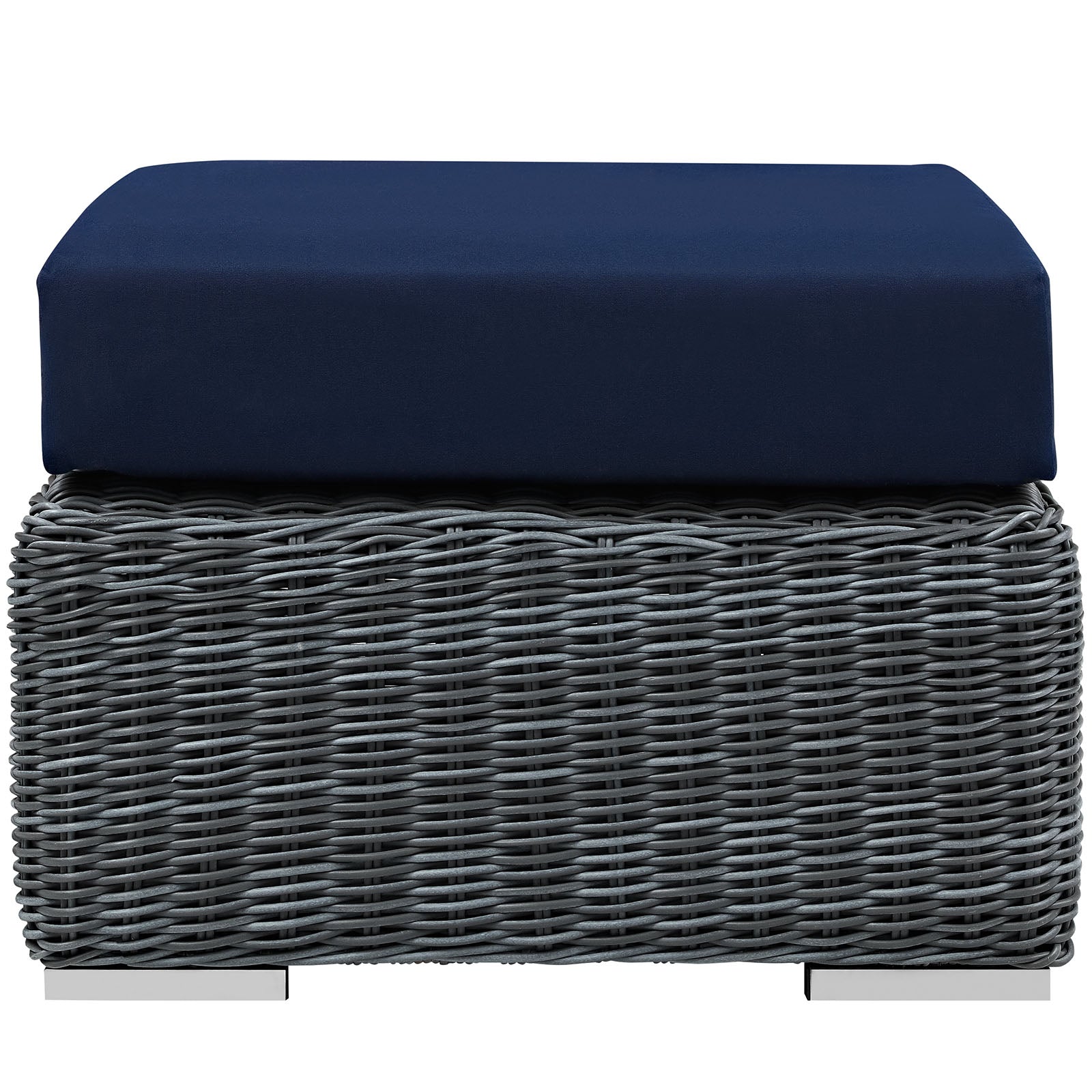 Summon Outdoor Patio Sunbrella¨ Ottoman by Modway