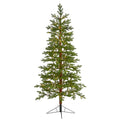 6.5' Fairbanks Fir Artificial Christmas Tree w/250 Clear Warm LED Lights
