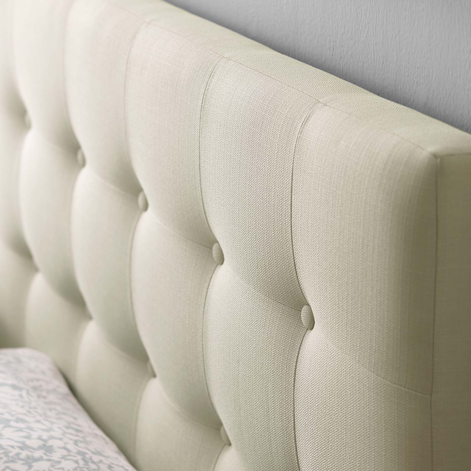 Emily Upholstered Fabric Full Headboard by Modway