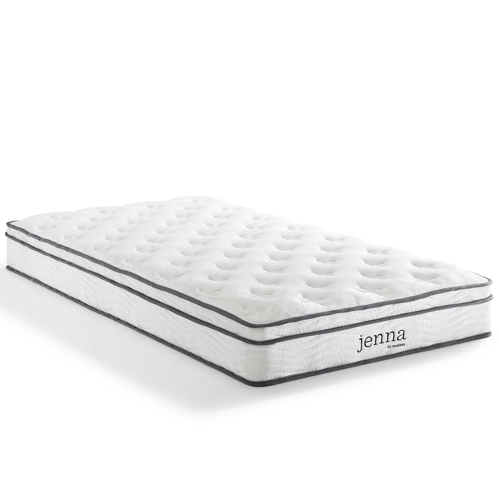 Jenna 8" Innerspring and Foam Queen Mattress by Modway